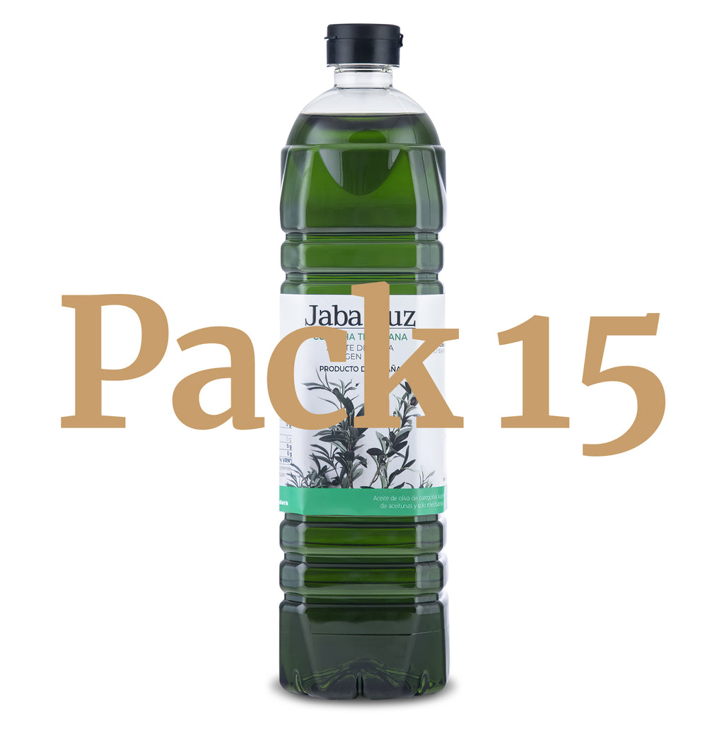 Caja 15 botellas PET 1L Cosecha Temprana