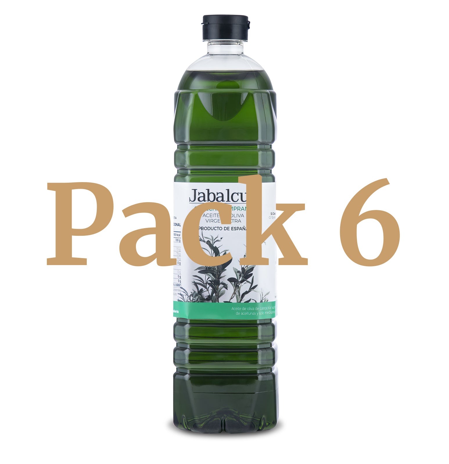 Caja 6 botellas PET 1L Cosecha Temprana