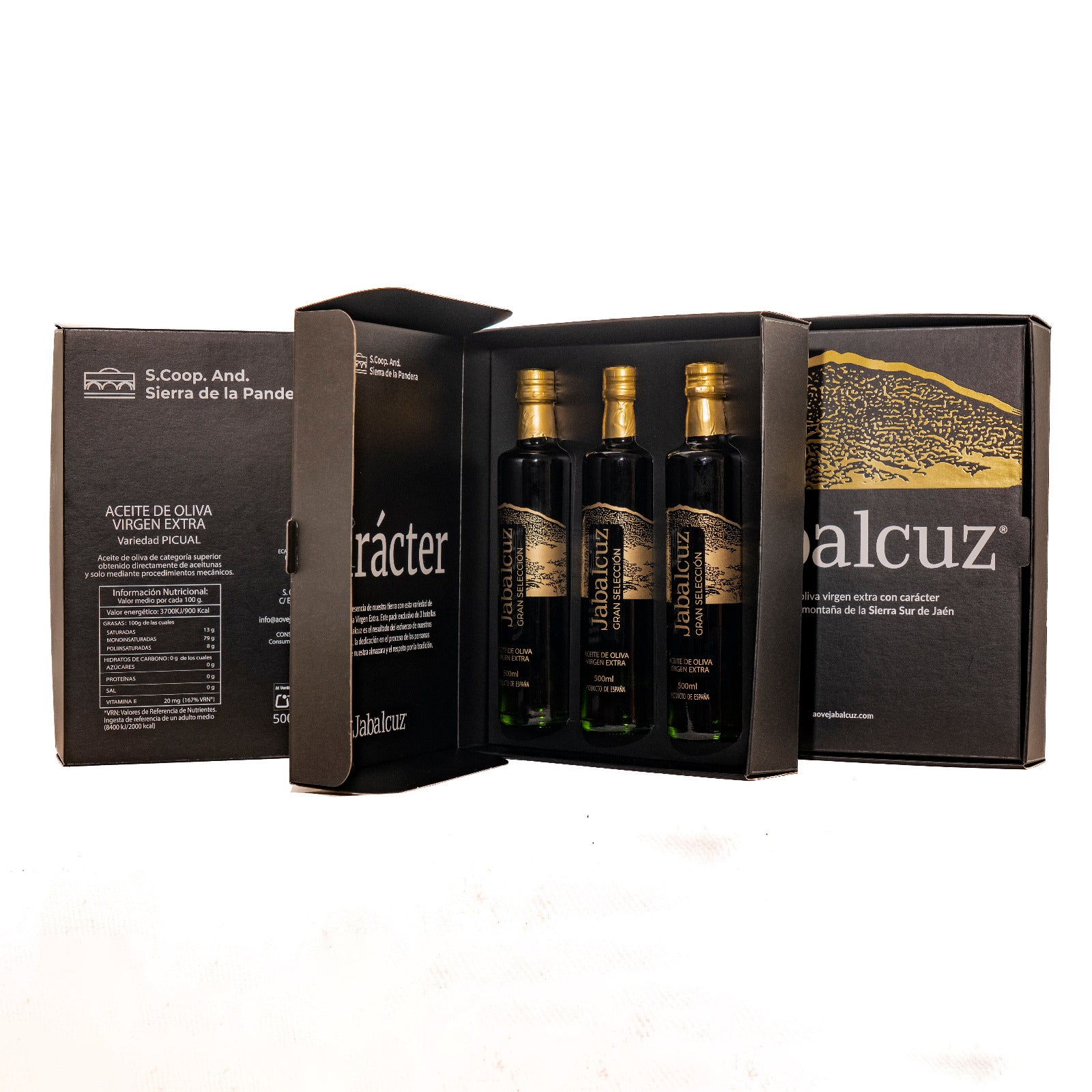 Pack Regalo Aceite de Oliva Virgen Extra Jabalcuz Gran Selección