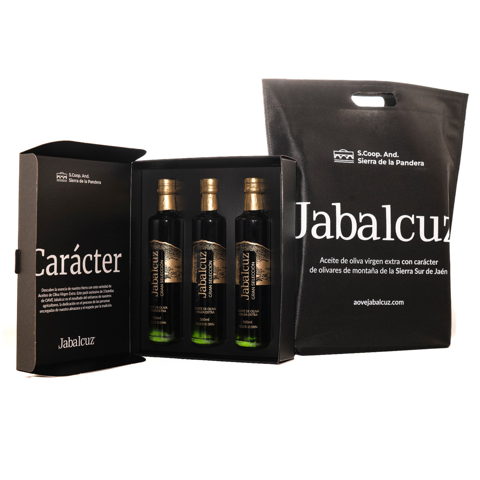 Pack Regalo Aceite de Oliva Virgen Extra Jabalcuz Gran Selección